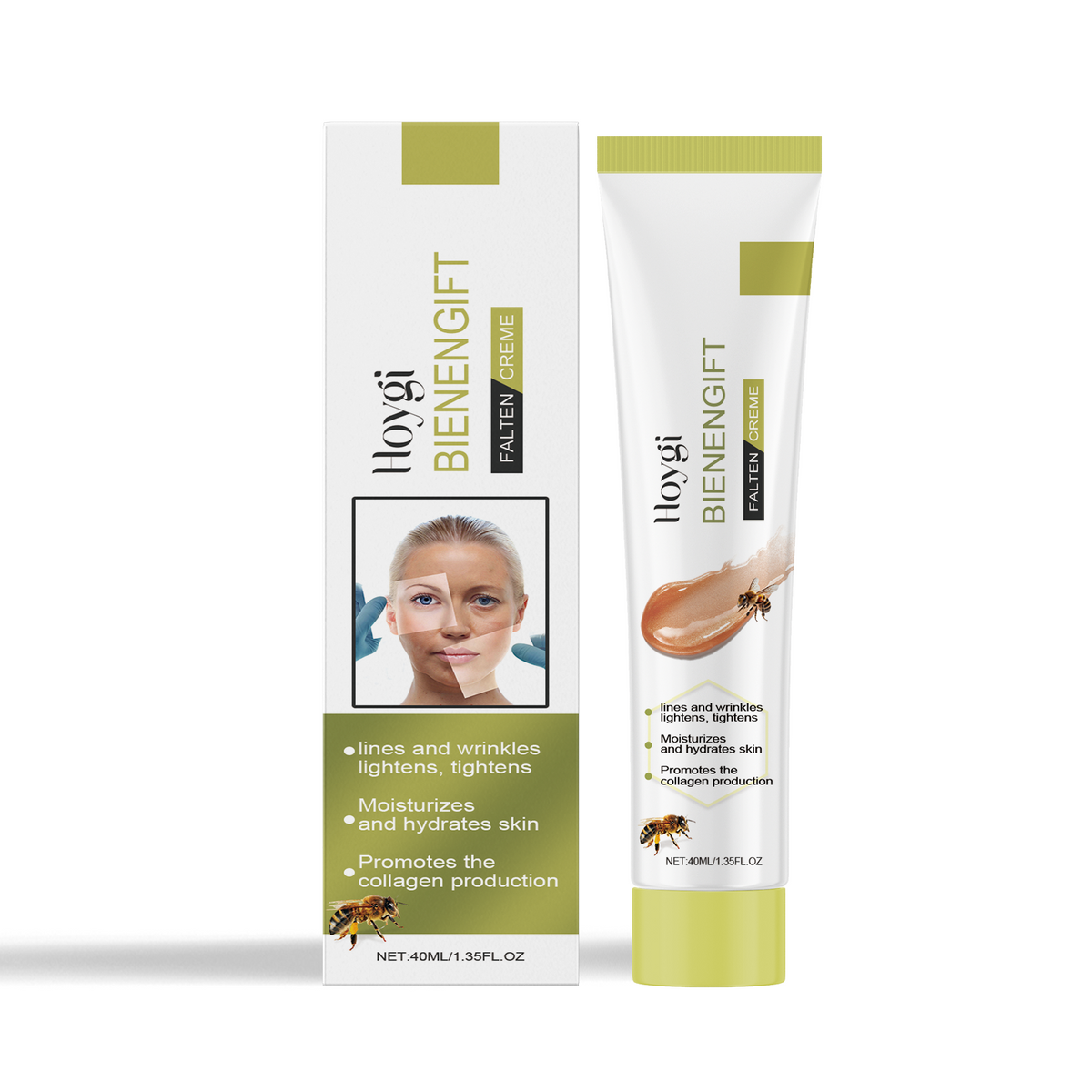Bee Venom Cream Gently Hydrates And Nourishes Delicate, Tender And Firm Skin Daily Cream