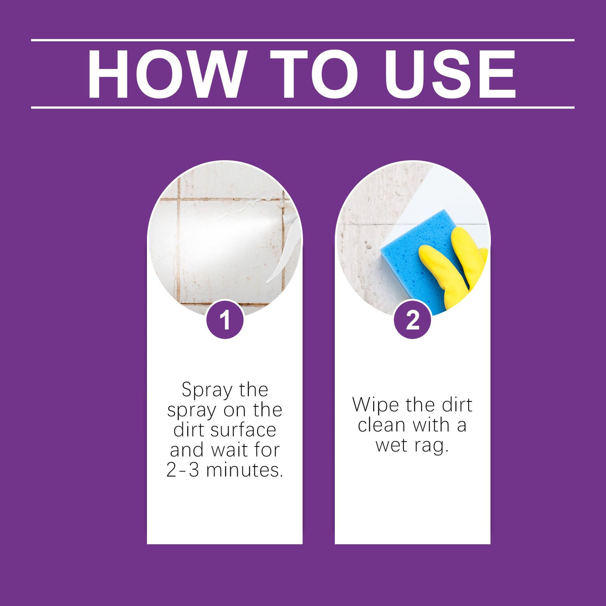Multi-Purpose Cleaning Spray Kitchen Grease Cleaning Home Care Bathroom Glass Cleaning Spray