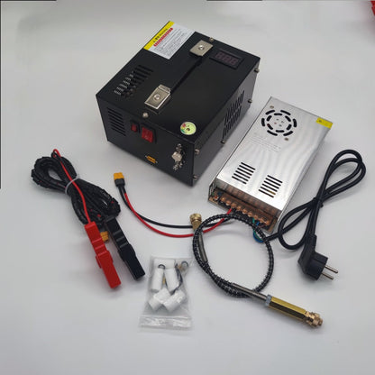 Car 12V Electric High-Pressure Air Compressor 30MPA Diving Breathing Pump 4500PSI