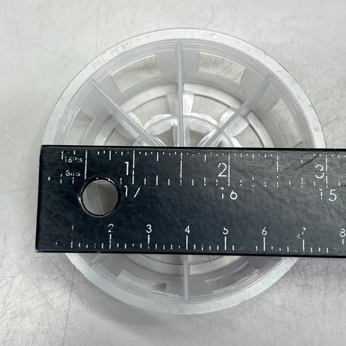 ZA@ Pallet of 2A Insulated Runner Plastic Random Packing Cascade Ring Sz 3" D X 1" H White