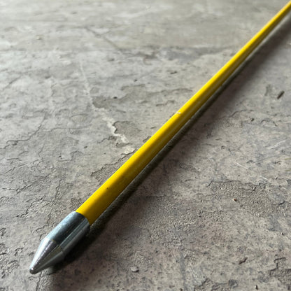 PLUMB-PRO T-Handle Fiberglass Soil Probe Sz 5.1' H, Yellow