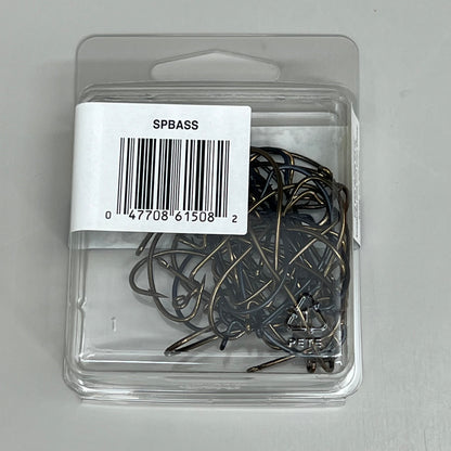EAGLE CLAW (2 PACK) Bass Hook Assortment Value Pack Black/Bronze 40pc SPBASS