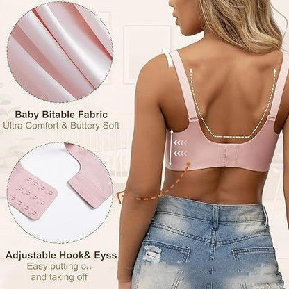 Nursing Bras For Breastfeeding, Wavy, Seamless, Comfortable, Maternity