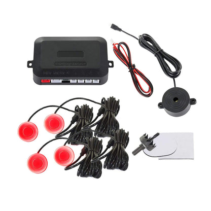 4-probe Screen Less Pure Buzzer Reversing Radar