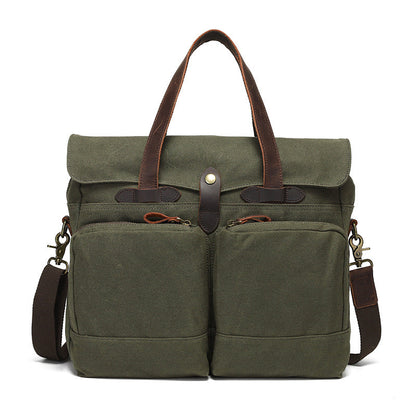 Portable Briefcase Men's One-shoulder Crossbody Outdoor Travel