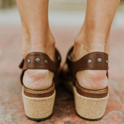 Fashionable Flat Solid-color Sandals For Women