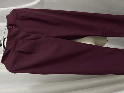 High-waisted Draping Wide-leg Pants Women's Style