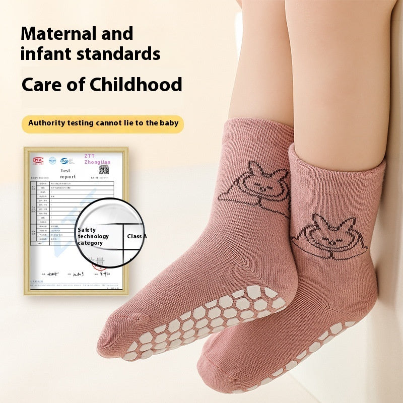 Indoor And Outdoor Children Non-slip Floor Socks Cartoon