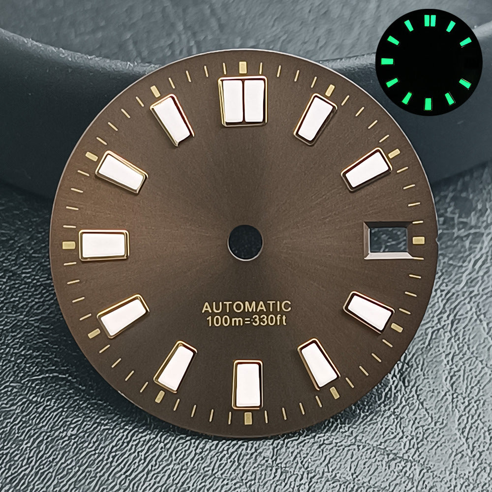 Sunburst Dial Compatible With NH35 Mechanical Movement