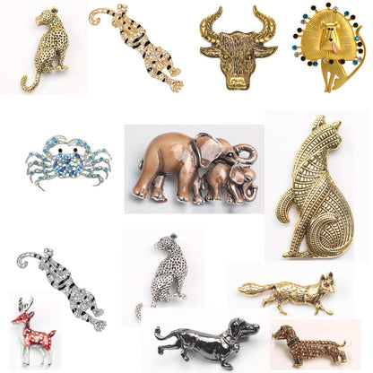 Retro Yet Stylish Animal Brooch