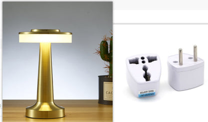 Touch Led Charging Table Lamp Creative Dining Hotel Bar Coffee Table Lamp Outdoor Night Light Living Room Decorative Desk Lamp