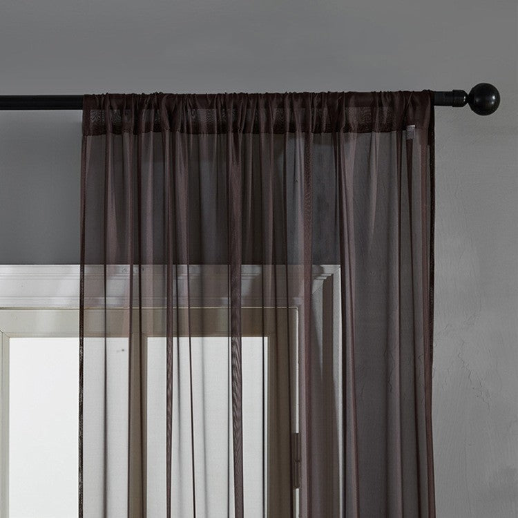 Modern Cotton Linen Window Screen