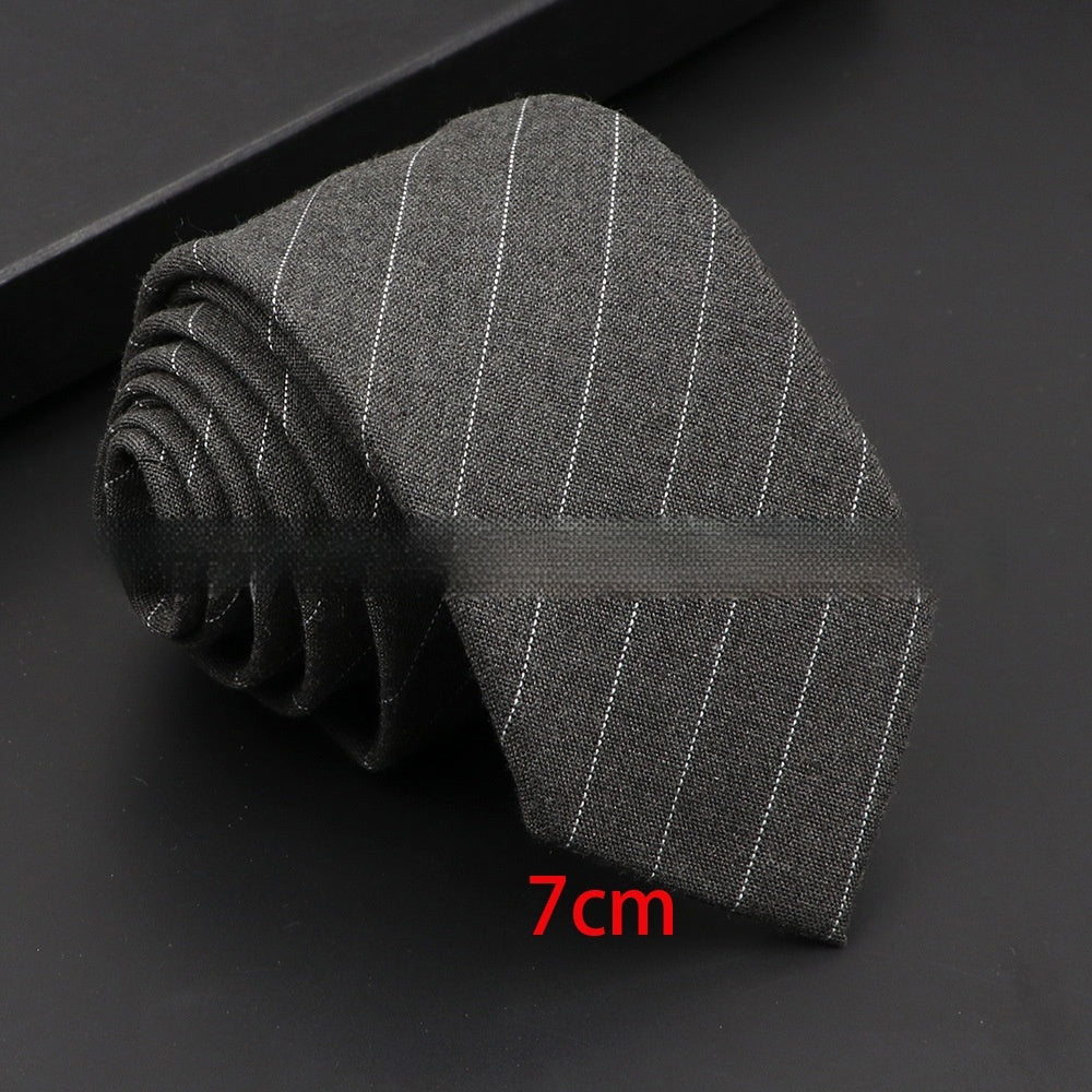 Woolen Korean Casual Necktie Accessories