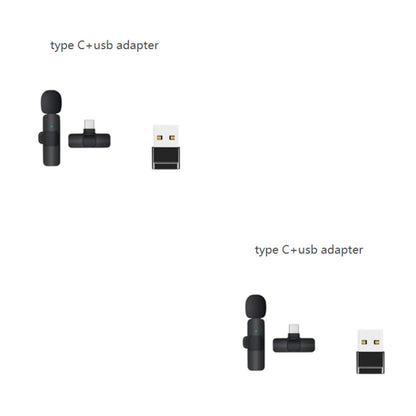 Wireless Lavalier Microphone Drag Two Outdoor