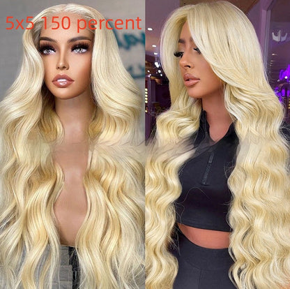 Full Human Hair Wig Headgear