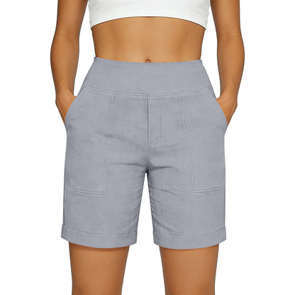 Womens Loose-fitting Breathable Straight-leg Lounge Pants