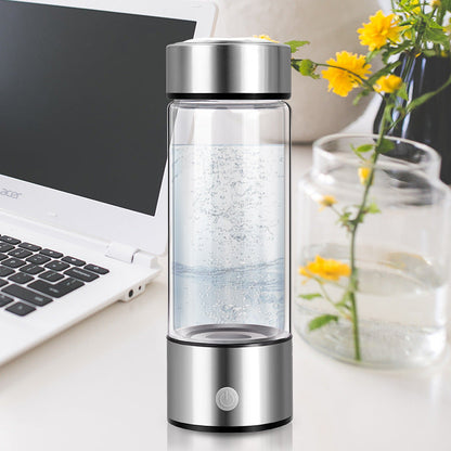 Portable Hydrogen Water Bottle Rechargeable Generator