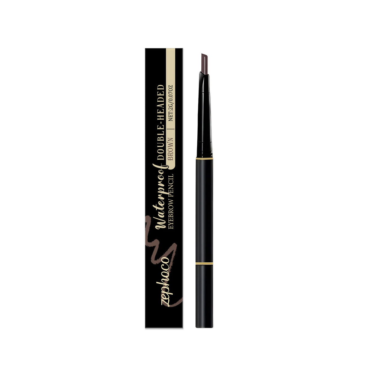 Double-ended Long-lasting Color-enhancing Eyebrow Pencil