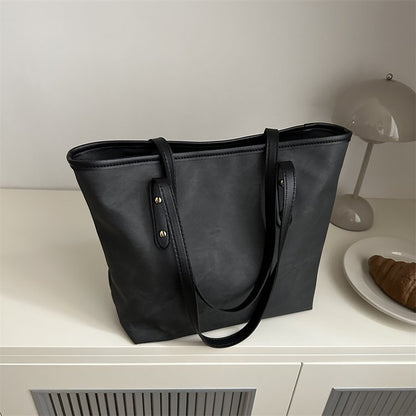 Women's High-grade Large-capacity Retro Tote Bag