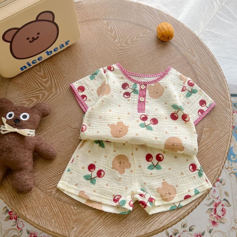 Thin Suit Cotton Yarn Suit Infant Children Household
