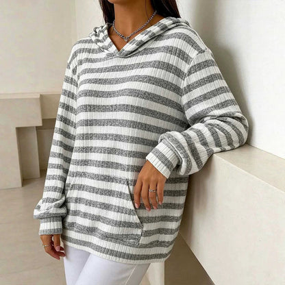 New Fallwinter Womens Pullover Hooded Sweatshirt