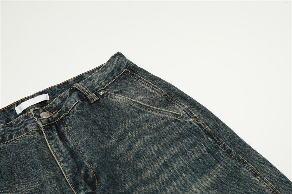 Vintage Fashion Worn Jeans For Men