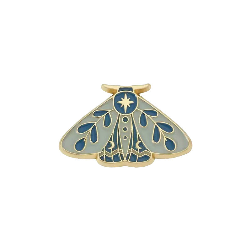 Insect-shaped Metal Badge With A Personalized Design