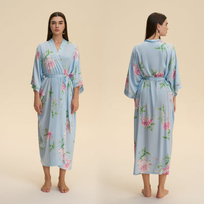 New Satin Plus Size Pajamas For Women Lightweight Loungewear Robe
