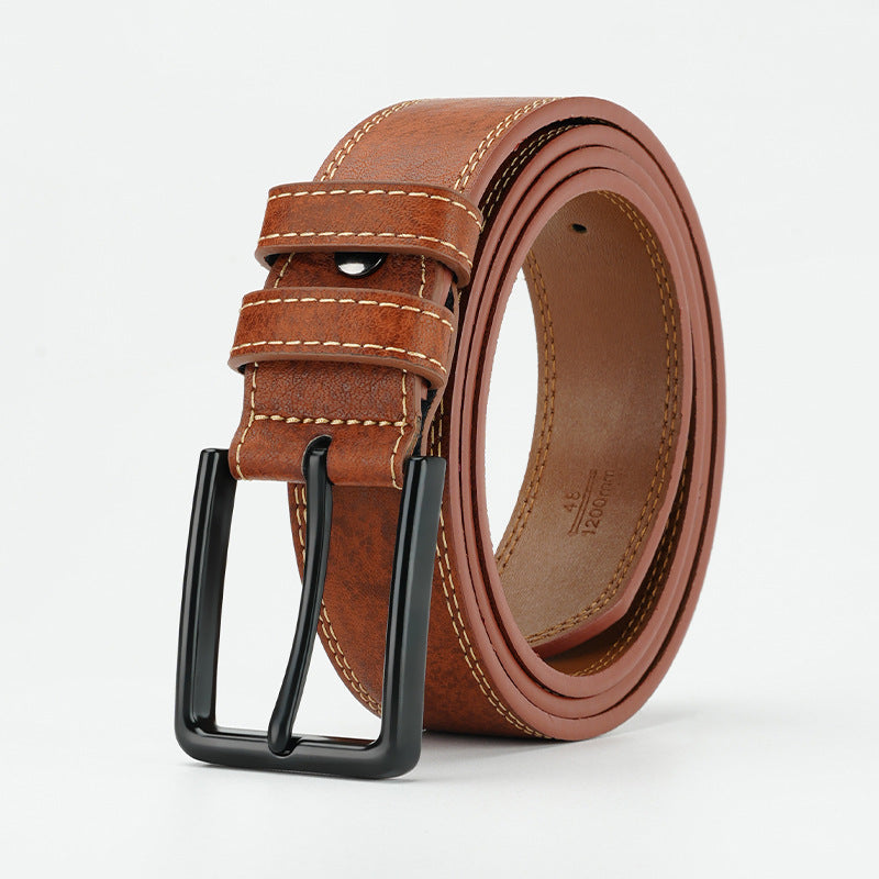 Retro Style Men's Leather Belt Belt New