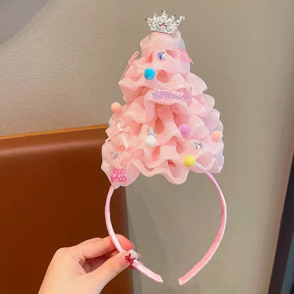 Cherry Cake Style Lace Hair Clip