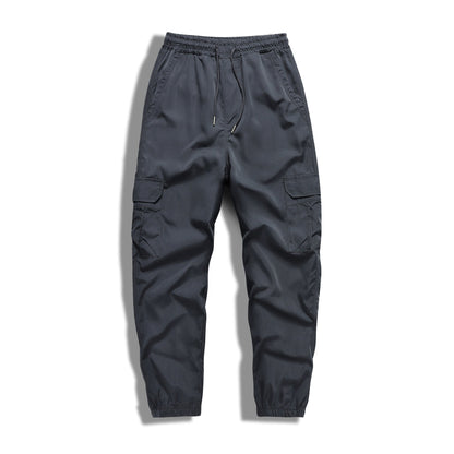 Men's Quick-drying Straight-leg Pants For Spring And Autumn
