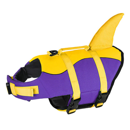 Shark Pet Life Vest Dog Swimming Clothes