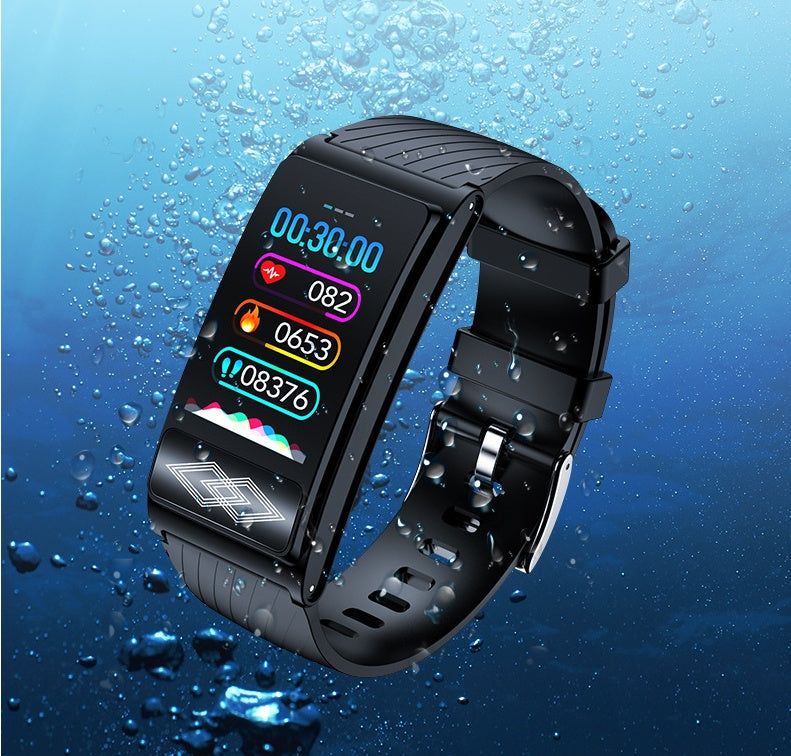 P10 New Smart Bracelet Dynamic ECG Health Blood Pressure Blood Oxygen Exercise Watch