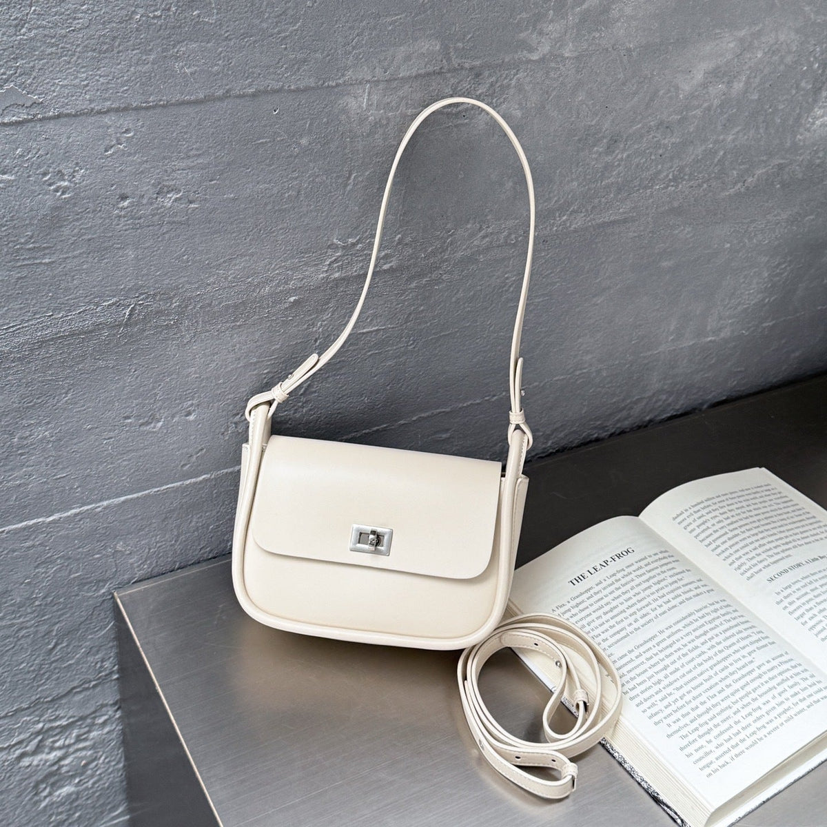 Cowhide Shoulder And Crossbody Bags As Well As Underarm Bags