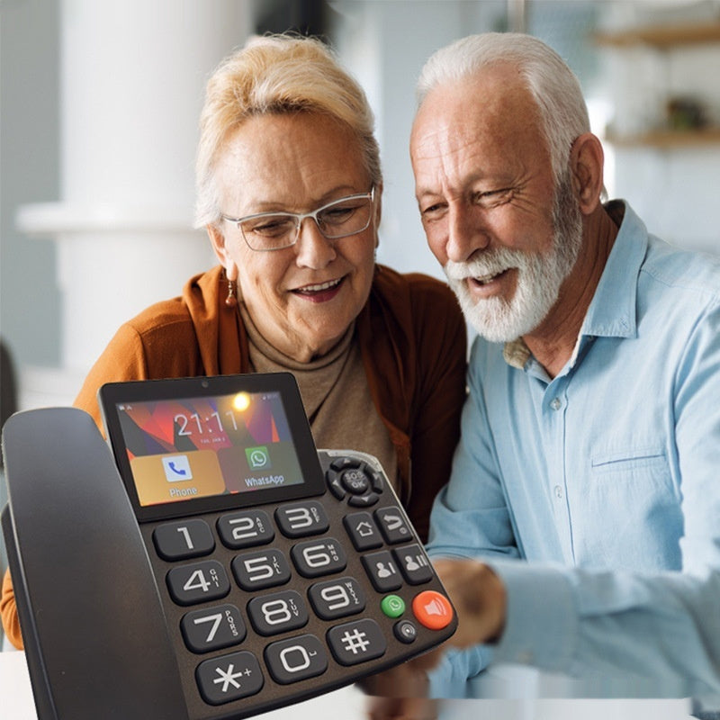 Dual Card Touch Screen Landline Telephone Android System