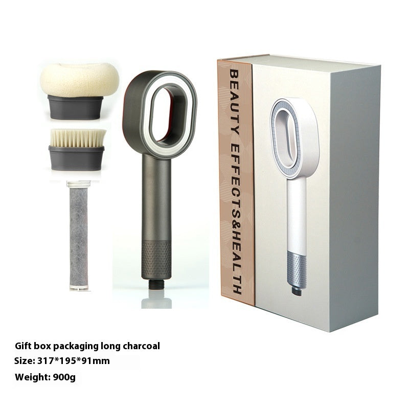 Hand-held Filter Fragrance Shower Head With Massage Bath