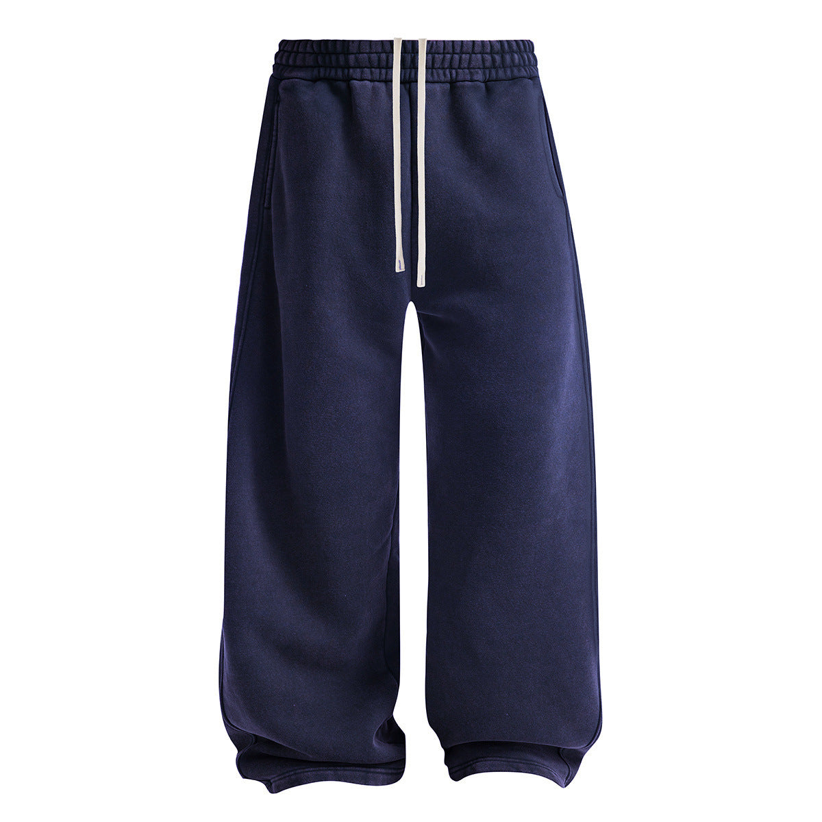 New Trendy Brand Brushed Washed Long Pants