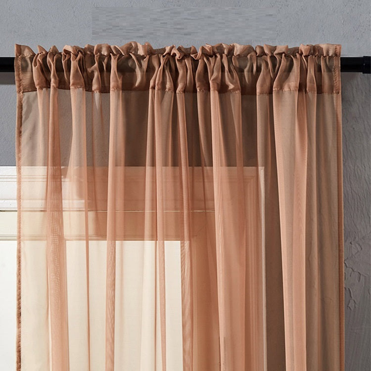 Modern Cotton Linen Window Screen