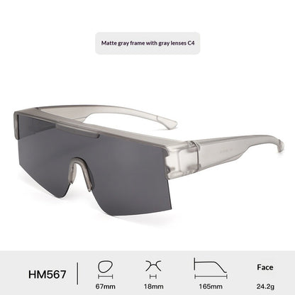 Colorful Cycling Sunglasses With A Case