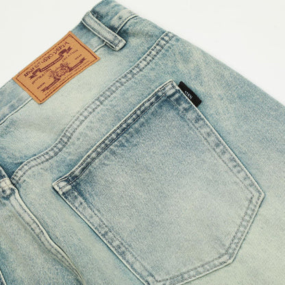Fashion American Retro Washed Jeans Men