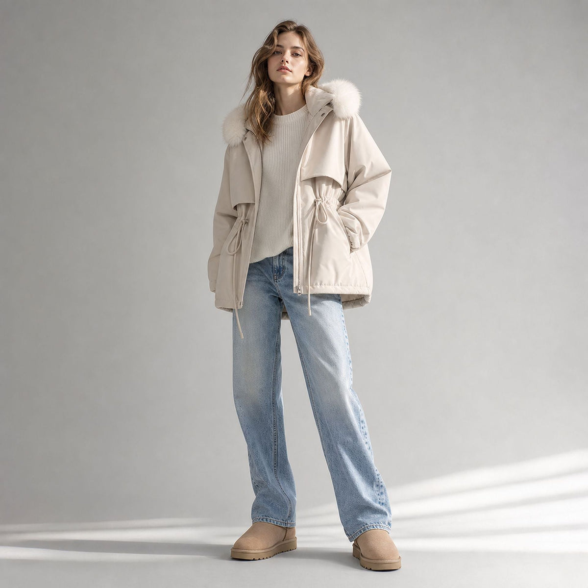 Waist Slimming Fashion Casual Jacket