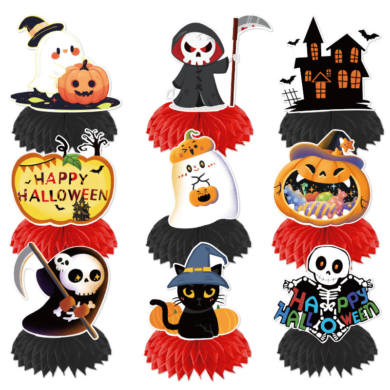 Halloween Party Bat Table Decoration Hanging Decorations