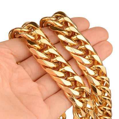 mens gold chain necklace