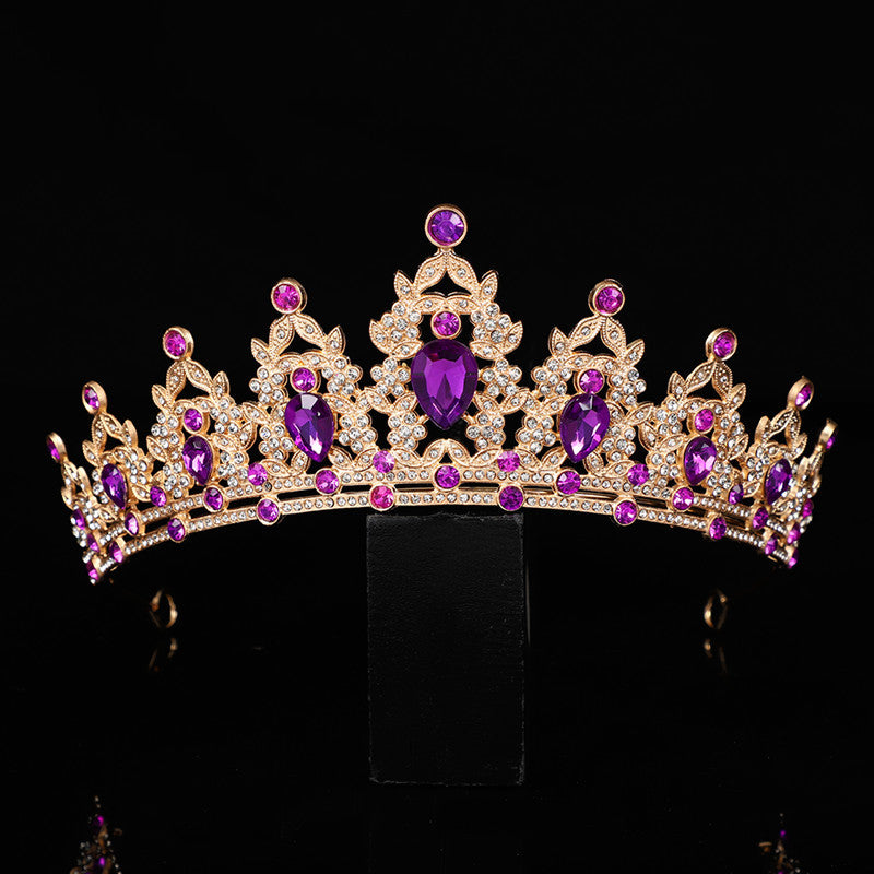 Bride Princess Crown Wedding Dress Accessories