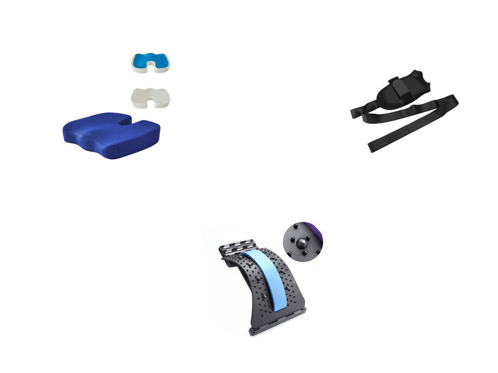 Lumbar Traction Device for Back Pain Relief