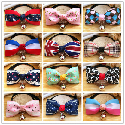 Pet dog bow tie Teddy cat bow tie
