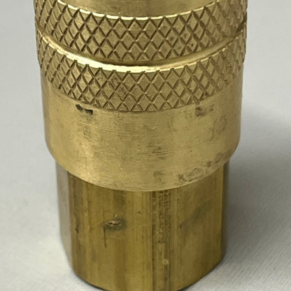 PARKER (2 PACK) Industrial Brass Quick Connect Air Couplers w/Female Threads B23