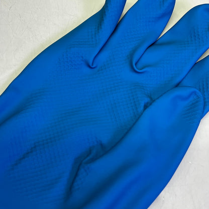 ANSELL (12 PACK) AlphaTec Natural Rubber Latex Unlined Gloves Sz 8 Blue 88-356