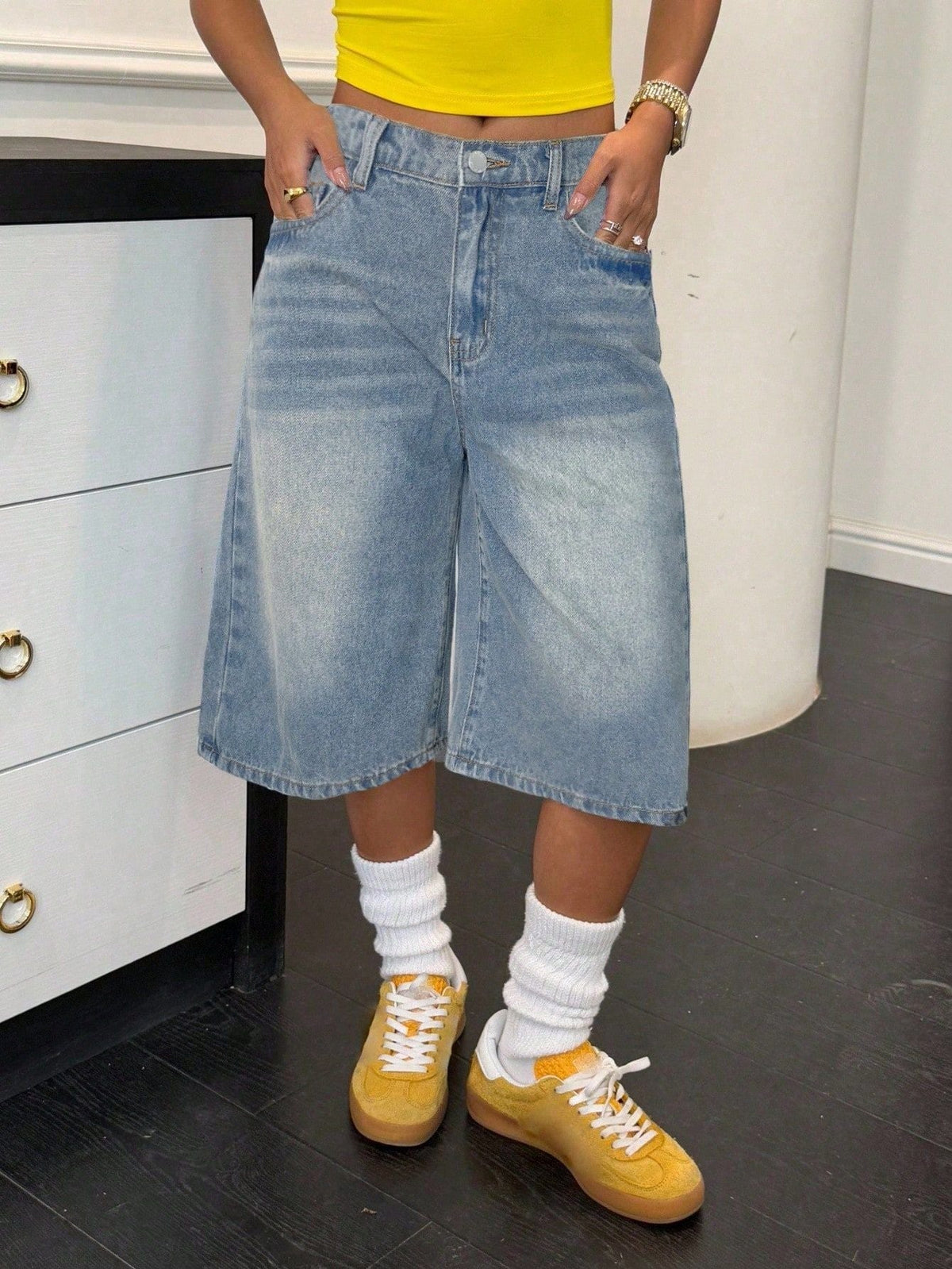 Chic Versatile Denim Shorts For Women
