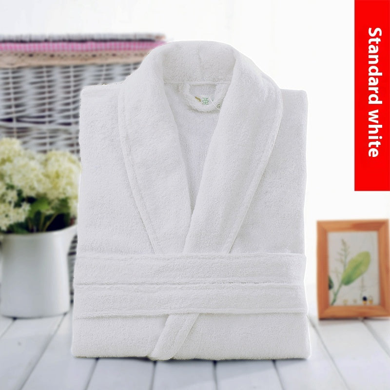 Cotton Winter Bathrobe Quick-dry Thickened